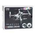 Dron Y329 Kamera HD WIFI Światła LED Aplikacja Czarny Karbonowy