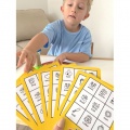 WOOPIE Bingo Gra Dopasuj Żetony Planszowa Rodzinna