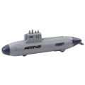 Statek Łódź Podwodna Strzelająca Torpedami Napęd Szara 28cm