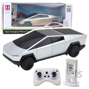 Samochód Zdalnie Sterowany RC Pickup Truck 4 Tryby Jazdy Srebrny