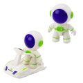 Rakieta Kosmiczna Statek Figurki Astronautów Światła Dźwięki