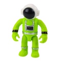 Statek Kosmiczny Ufo Figurka Astronauty Światła Dźwięki Zielony