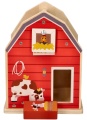 ADAM TOYS DREWNIANY SORTER KSZTAŁTÓW Z KLOCKAMI FARMA N2045