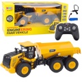 Wywrotka Transporter Zdalnie Sterowana RC Dźwięki  9CH 2.4G Żółta