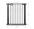 MILLY MALLY BRAMKA ZABEZPIECZAJĄCA BARIERKA GUARDY 83 BLACK