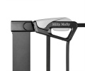 MILLY MALLY BRAMKA ZABEZPIECZAJĄCA BARIERKA Z ROZSZERZENIAMI GUARDY 104 BLACK