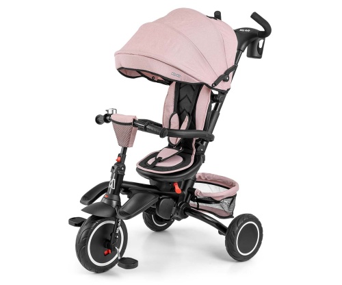 MILLY MALLY ROWEREK TRÓJKOŁOWY STANLEY 6w1 NEW PINK