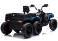Quad Na Akumulator ATV 6 Kół Z Przyczepką JC606 24V 4x4 Niebieski
