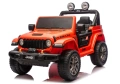 Pojazd Na Akumulator Jeep Rubicon 4x4 DK-JWR556 4x200W 24V Pomarańczowy