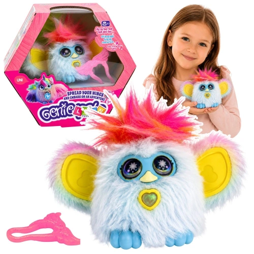 Zwierzak Interaktywny Stworek Genie Pets Światła Dźwięki Zawieszka Kolorowy