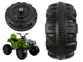 Koło tylne EVA do Quada BDM0909 BDM0906 z adapterem