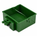 Traktor Rolniczy Farmerski Z Rozsiewaczem Nawozu Gumowe Koła Zielony 1:24
