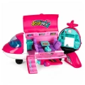 Samolot Pasażerski Dla Lalek Rozkładany 2w1 Lalka Akcesoria Różowy
