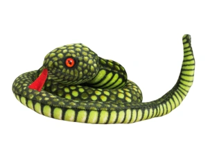 Maskotka pluszowa Wąż zielony 100 cm Lean Toys