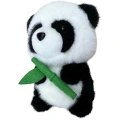 Pluszowa Maskotka Przytulanka Panda Z Bambusem 18cm