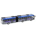 Autobus Policyjny Przegubowy Zdalnie Sterowany RC Światła Szary 1:32