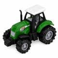 Zestaw Pojazdów Rolniczych Traktor Sieczkarnia Przyczepa Prasa 1:68 4 szt.