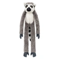 Pluszowy Lemur Maskotka Przytulanka Łapki Z Rzepami Do Zawieszenia 50 cm