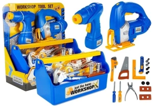 Zestaw narzędzi w skrzynce dla majsterkowicza Lean Toys