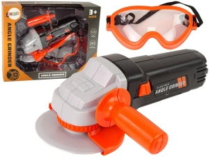Zestaw majsterkowicza ze szlifierką na baterie i okularami ochronnymi Lean Toys