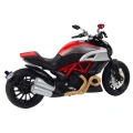 Motocykl Sportowy Metalowy Światła Dźwięki Złote Czerwone Elementy 1:12