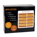 Mikroskop Edukacyjny Cyfrowy Pilot Przewodowy 1200X LCD 7 CALI HD Kamera