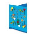 VIGA SENSORYCZNA TABLICA MANIPULACYJNA SAMOLOT XL 50673
