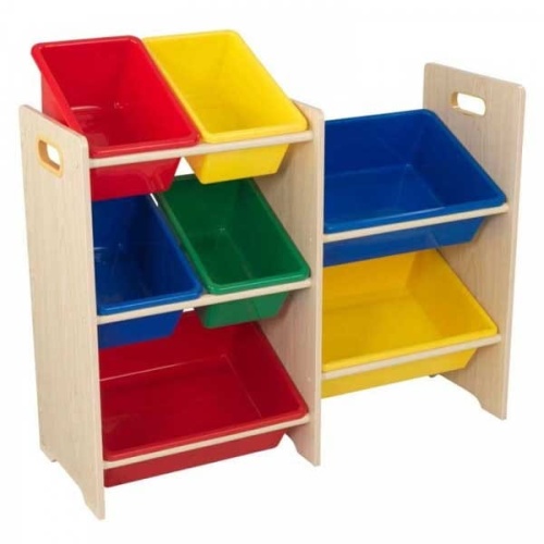 KIDKRAFT Regał z skrzynkami 7 szt.