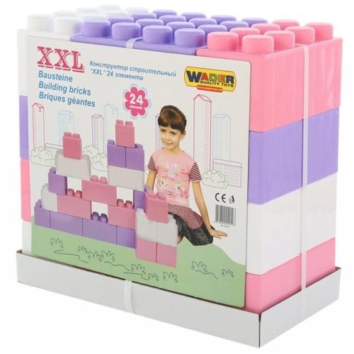 WADER-POLESIE KLOCKI XXL ZESTAW 24 ELEMENTY 40107
