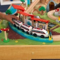 KIDKRAFT ZESTAW KOLEJKA ZE STOŁEM AERO CITY TRAIN 17554