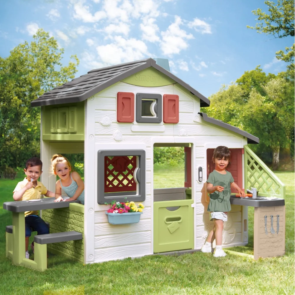 Smoby Neo Friends z Kuchnią i Stolikiem (810207) – Królestwo zabawy w Twoim ogrodzie