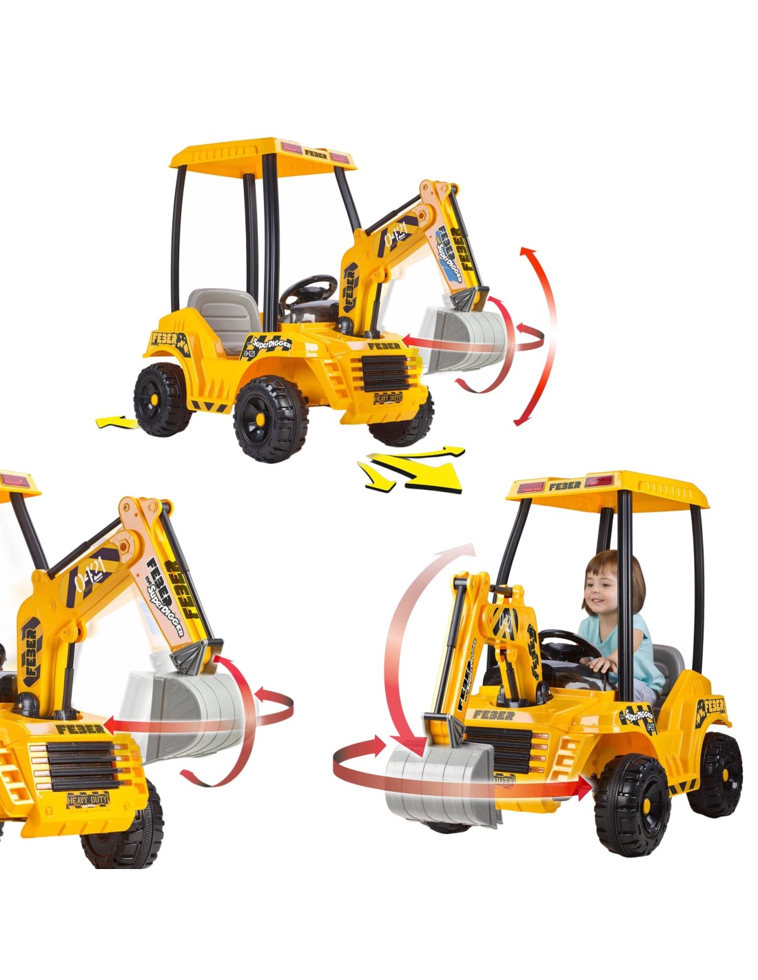 FEBER Super Digger 12V (8056379207825) – Dlaczego wersja z ulepszoną baterią LT to „game changer”?