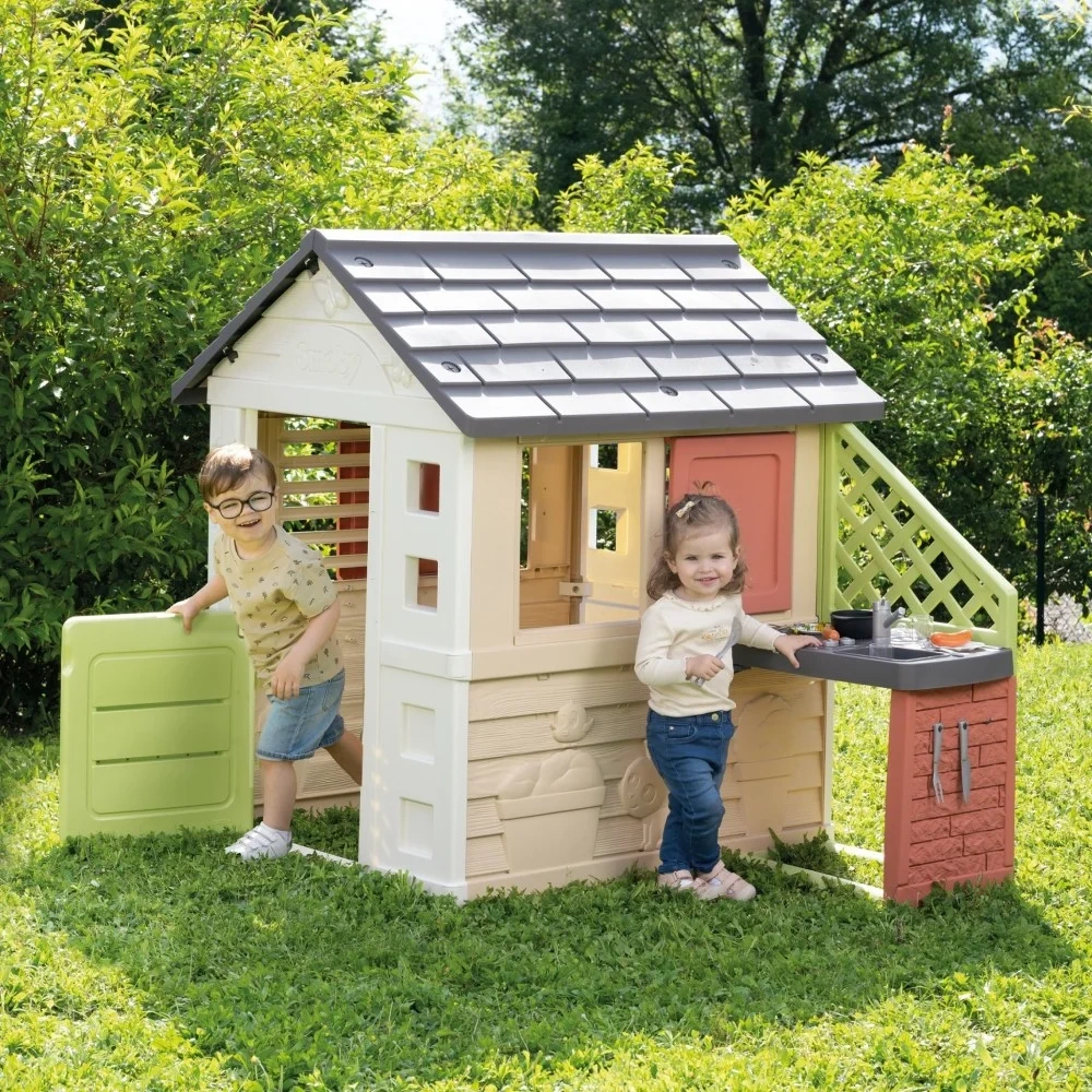 Smoby Nature z Kuchnią (810739) – Analiza hitu rynkowego w kategorii domków ogrodowych